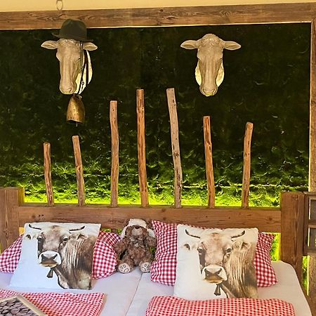 Glueckliche Kuh-Villa - Achtsamer Rueckzugsort Mit Traumgarten, Schwimmteich & Raum Zum Sein - Allgaeu Kempten  Exterior foto