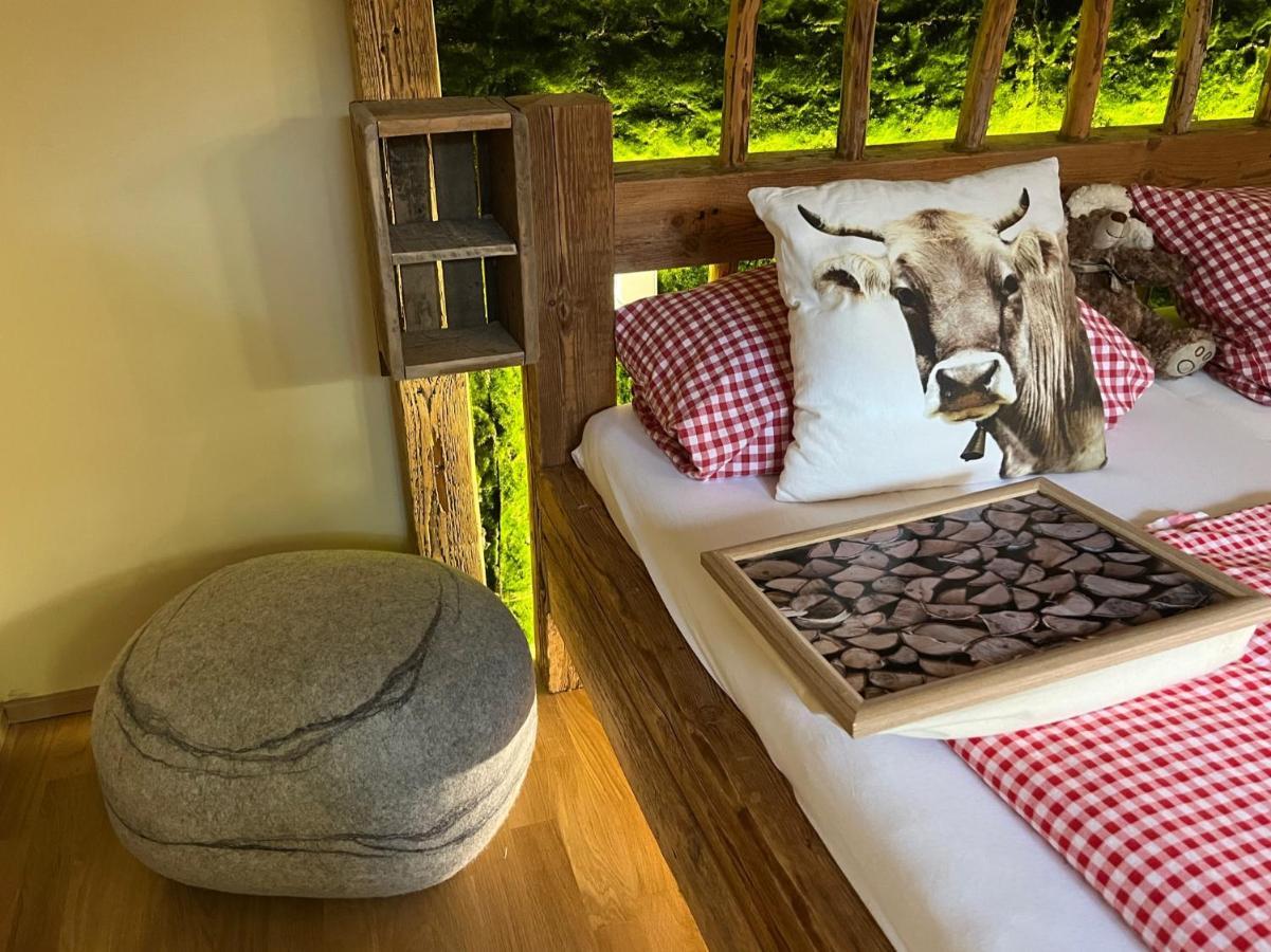 Glueckliche Kuh-Villa - Achtsamer Rueckzugsort Mit Traumgarten, Schwimmteich & Raum Zum Sein - Allgaeu Kempten  Exterior foto