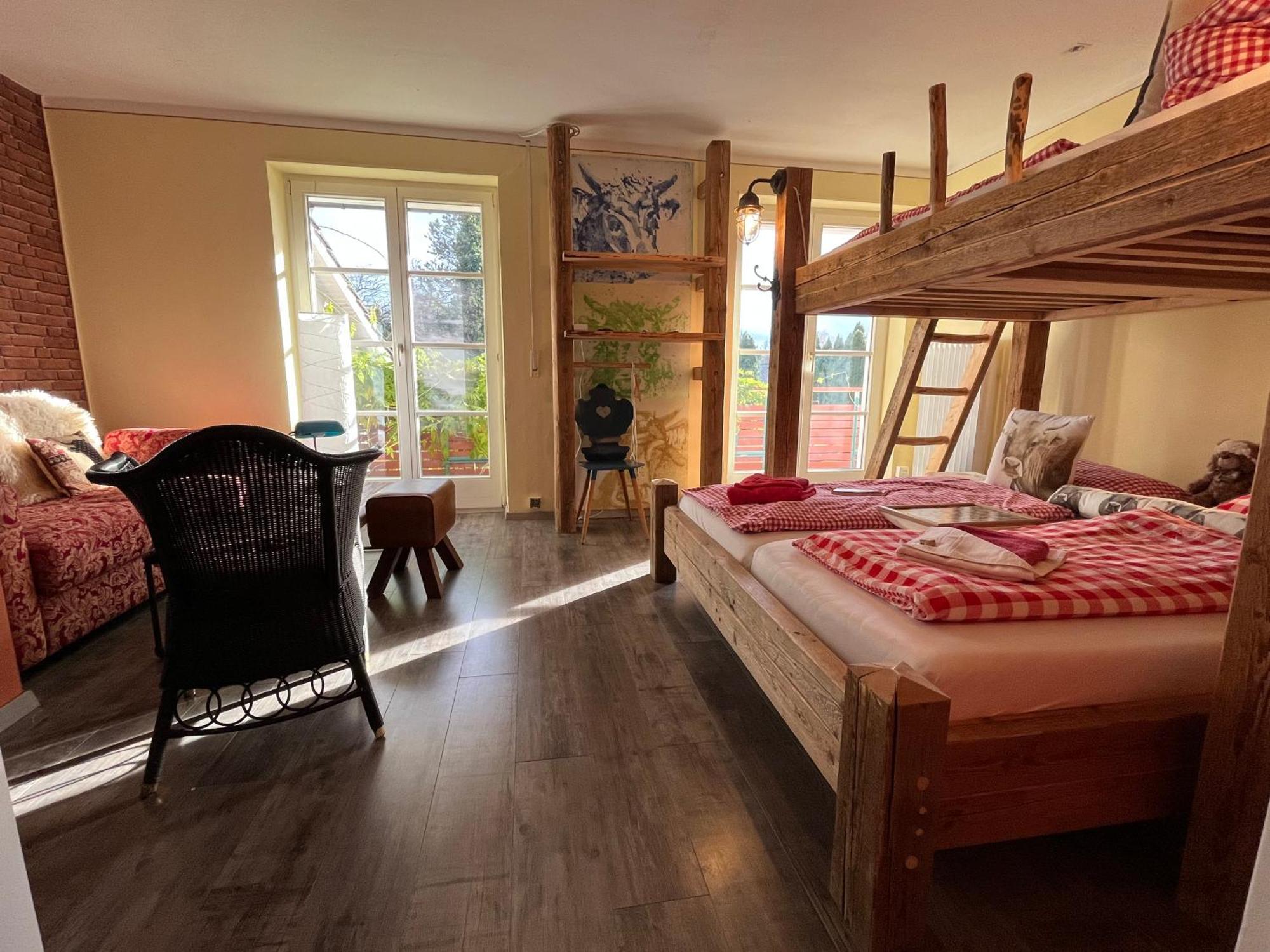 Glueckliche Kuh-Villa - Achtsamer Rueckzugsort Mit Traumgarten, Schwimmteich & Raum Zum Sein - Allgaeu Kempten  Exterior foto