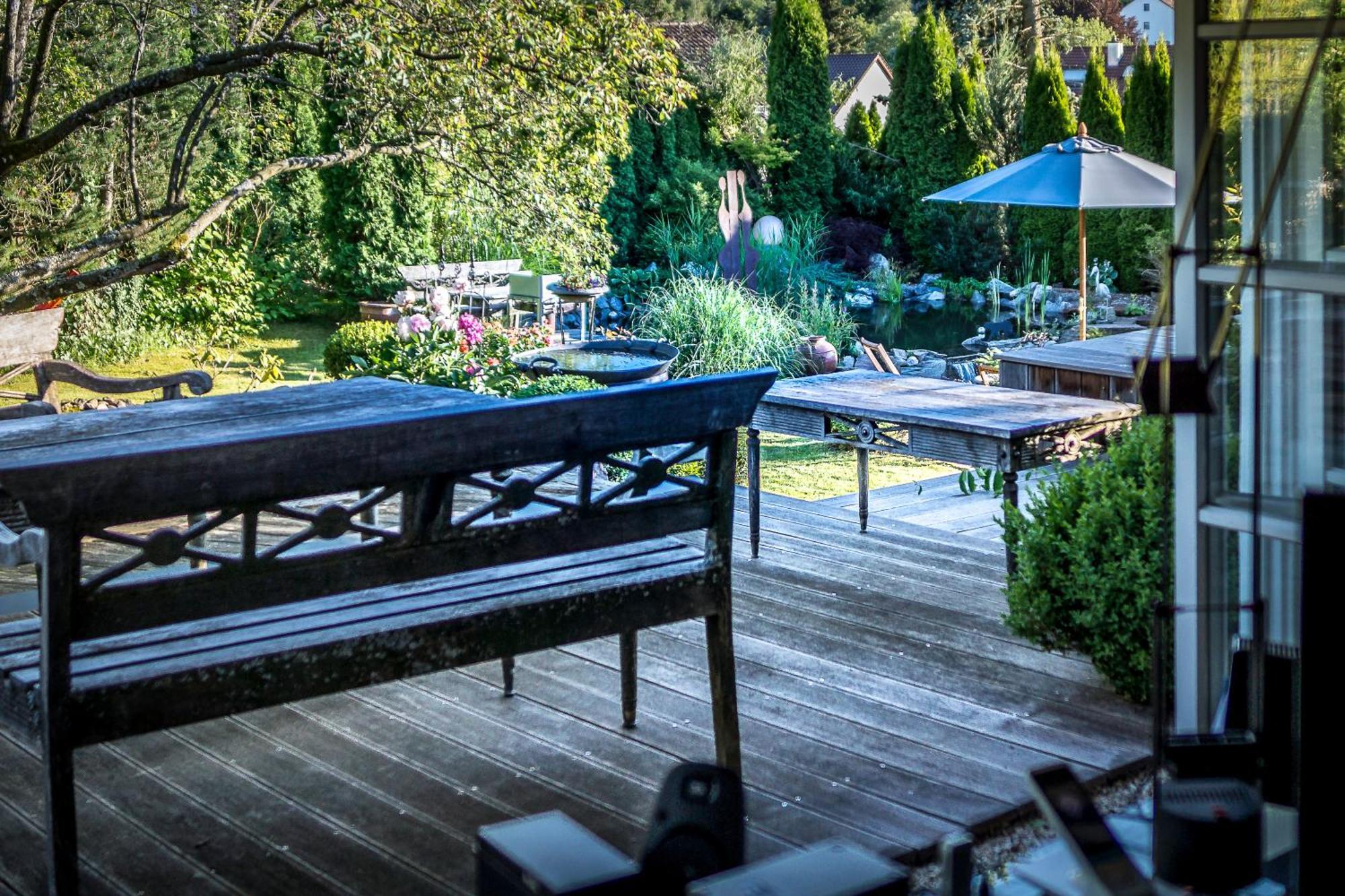 Glueckliche Kuh-Villa - Achtsamer Rueckzugsort Mit Traumgarten, Schwimmteich & Raum Zum Sein - Allgaeu Kempten  Exterior foto